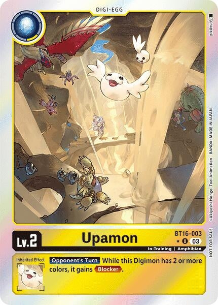 Image for Upamon (Box Promotion Pack: Beginning Observer) - Digimon Card Game