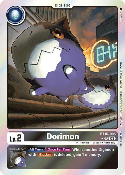 Image for Dorimon (Box Promotion Pack: Beginning Observer) - Digimon Card Game