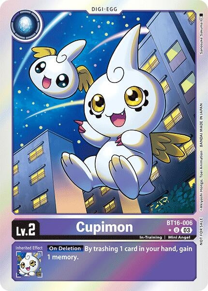 Image for Cupimon (Box Promotion Pack: Beginning Observer) - Digimon Card Game