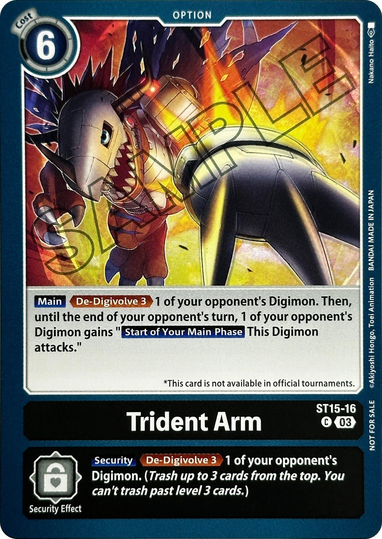 Image for Trident Arm (Demo Deck Exclusive) - Digimon Card Game