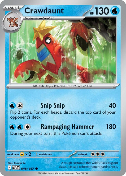 Image for Crawdaunt - Pokemon