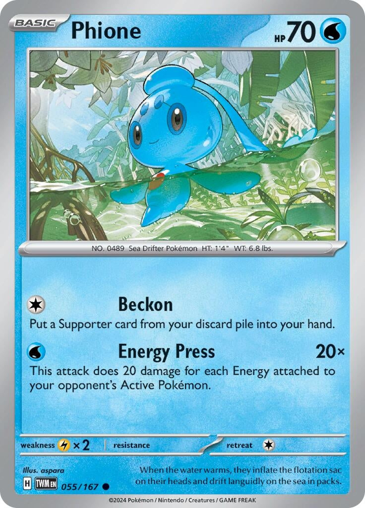Image for Phione - Pokemon