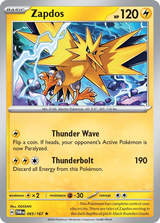 Image for Zapdos - Pokemon