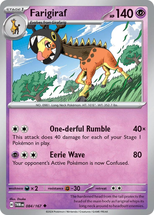 Image for Farigiraf - Pokemon