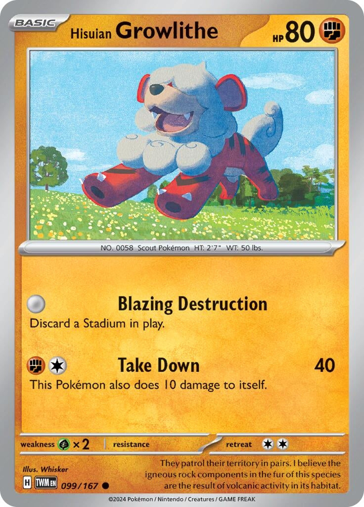 Image for Hisuian Growlithe - Pokemon
