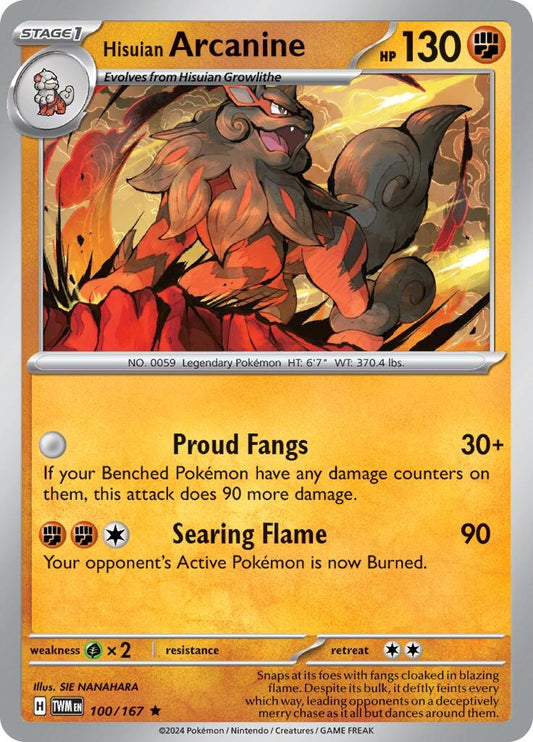 Image for Hisuian Arcanine - Pokemon