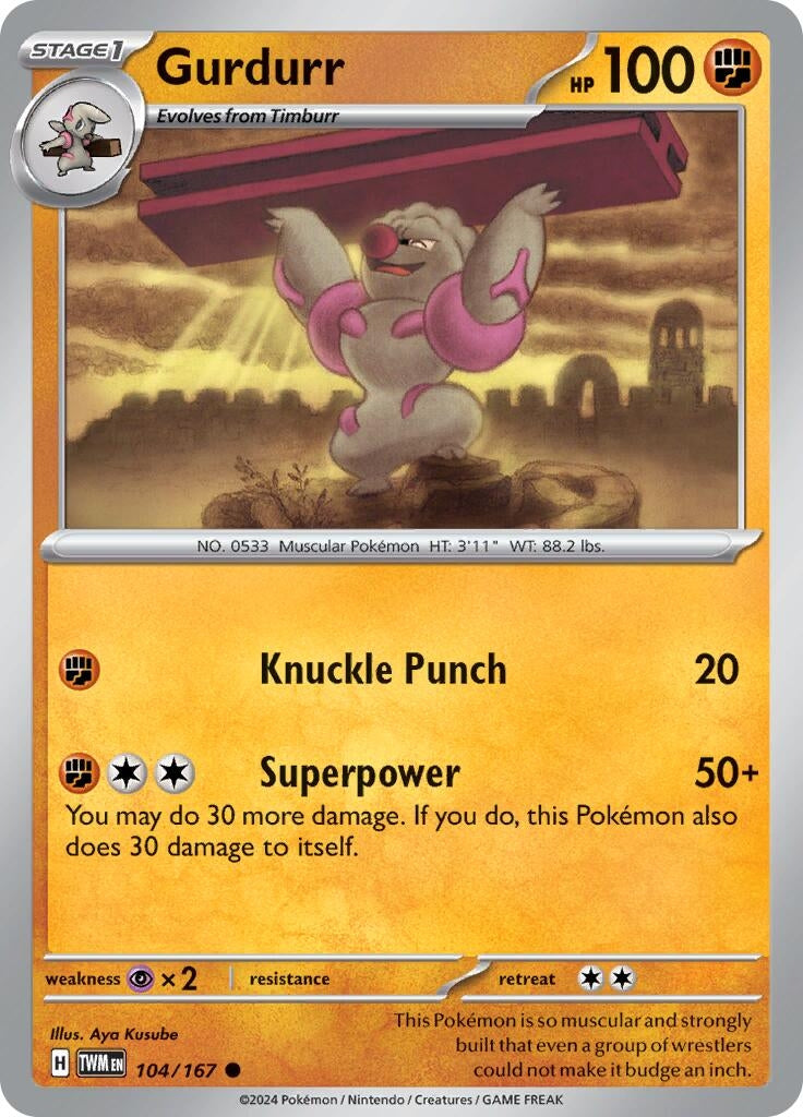 Image for Gurdurr - Pokemon