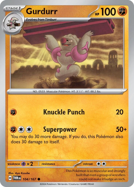 Image for Gurdurr - Pokemon