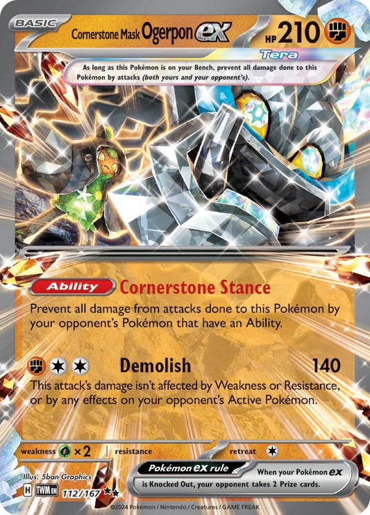 Image for Cornerstone Mask Ogerpon ex - Pokemon