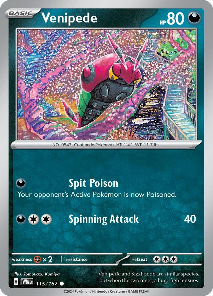 Image for Venipede - Pokemon