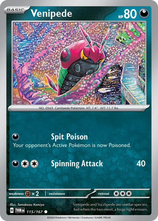 Image for Venipede - Pokemon