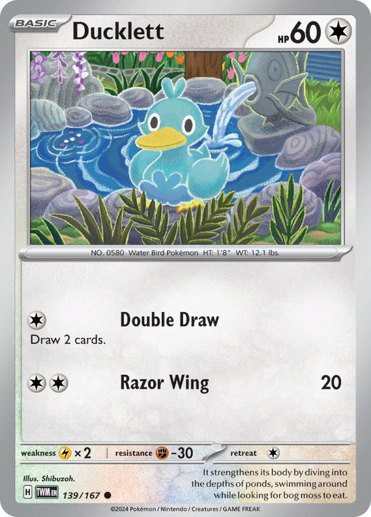 Image for Ducklett - Pokemon