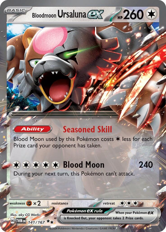 Image for Bloodmoon Ursaluna ex - Pokemon