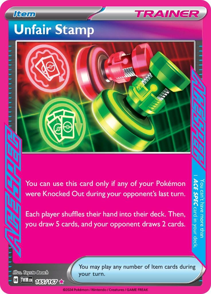 Image for Unfair Stamp - Pokemon