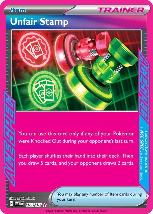 Image for Unfair Stamp - Pokemon