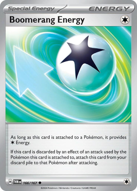 Image for Boomerang Energy - Pokemon