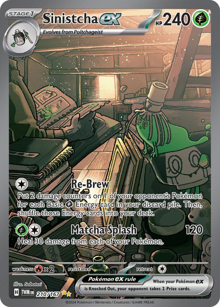 Image for Sinistcha ex - Pokemon
