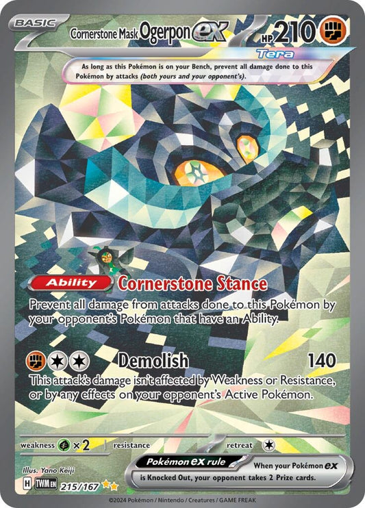 Image for Cornerstone Mask Ogerpon ex - Pokemon