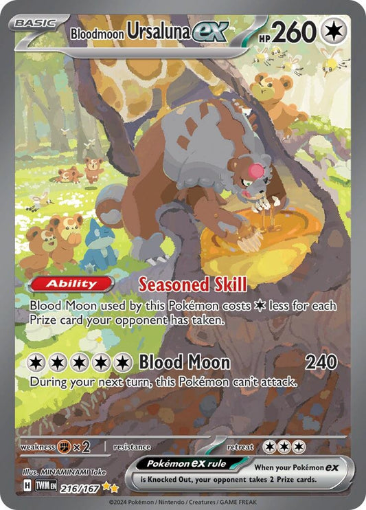 Image for Bloodmoon Ursaluna ex - Pokemon