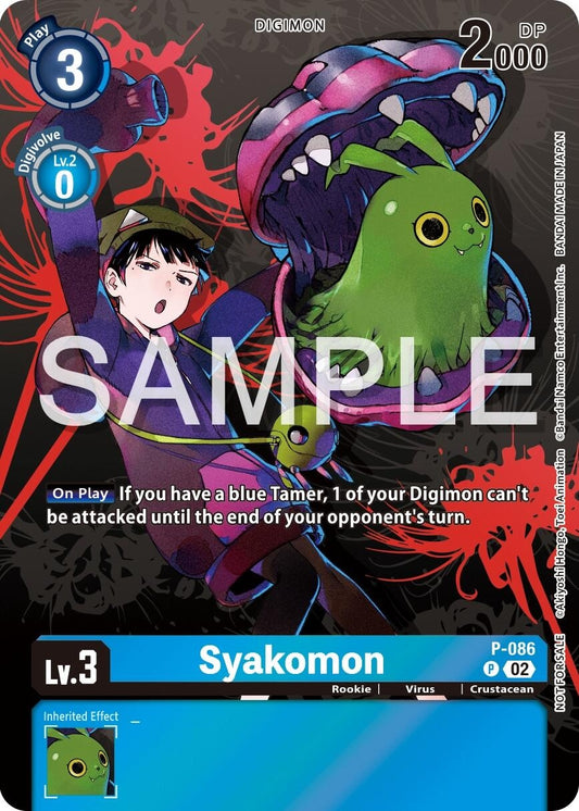 Image for Syakomon - P-086 (Official Tournament Pack Vol.13) - Digimon Card Game