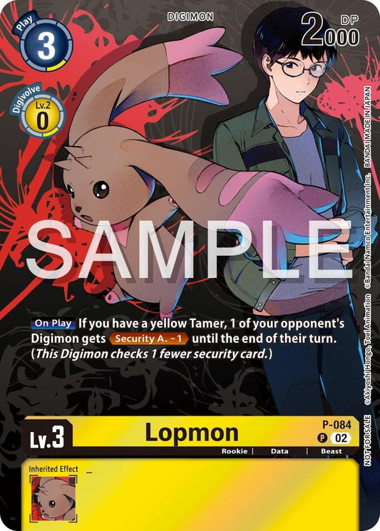 Image for Lopmon - P-084 (Official Tournament Pack Vol.13) - Digimon Card Game