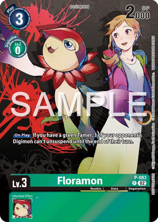 Image for Floramon - P-083 (Official Tournament Pack Vol.13) - Digimon Card Game