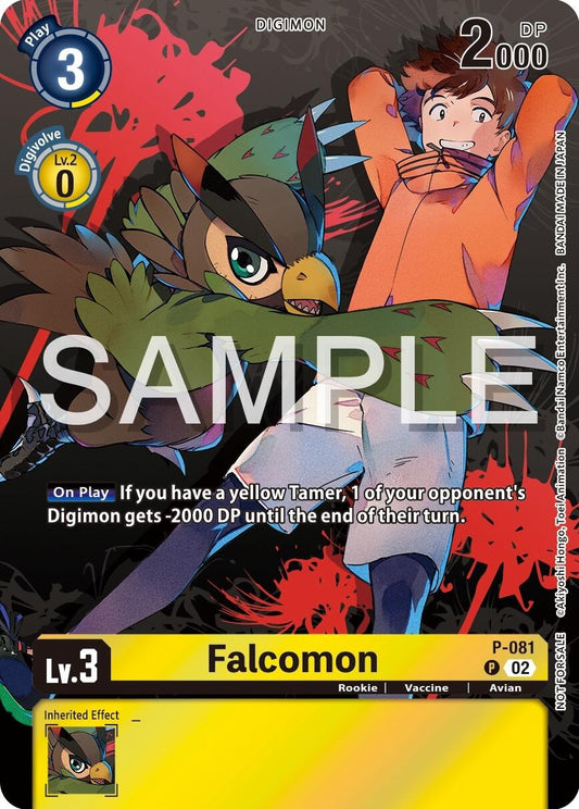 Image for Falcomon - P-081 (Official Tournament Pack Vol.13) - Digimon Card Game