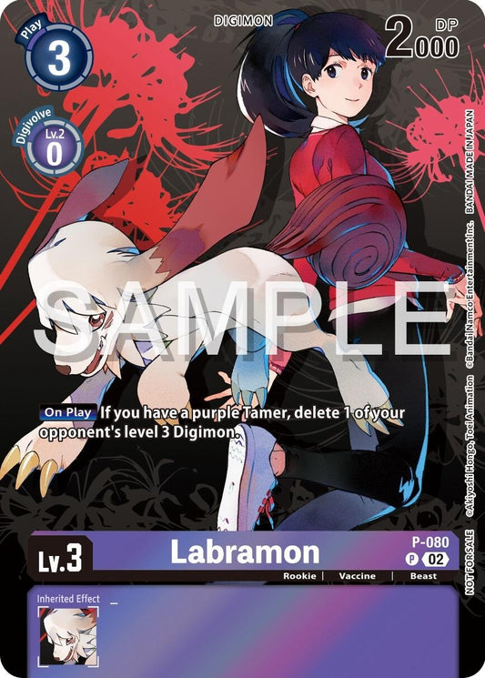Image for Labramon - P-080 (Official Tournament Pack Vol.13) - Digimon Card Game