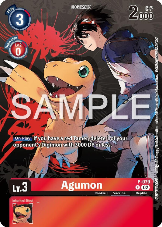 Image for Agumon - P-079 (Official Tournament Pack Vol.13) - Digimon Card Game