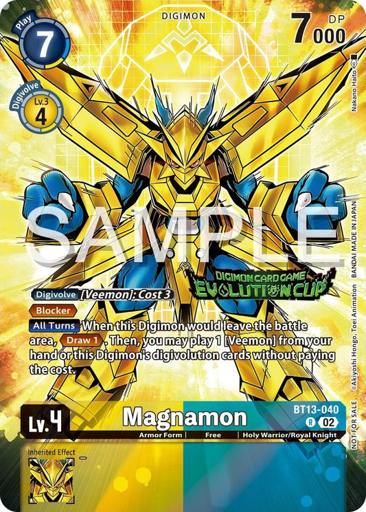 Image for Magnamon - BT13-040 (2024 Evolution Cup) - Digimon Card Game