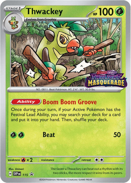 Image for Thwackey - 115 - Pokemon