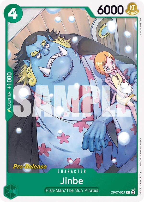 Image for Jinbe (027) - One Piece Card Game
