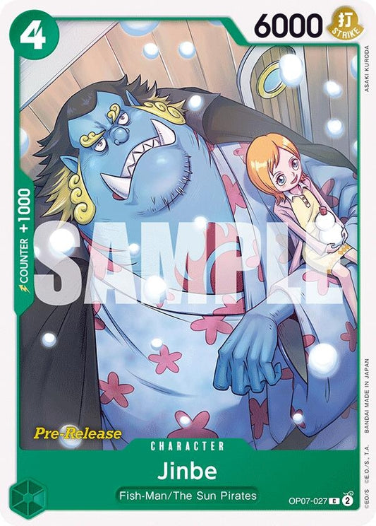 Image for Jinbe (027) - One Piece Card Game
