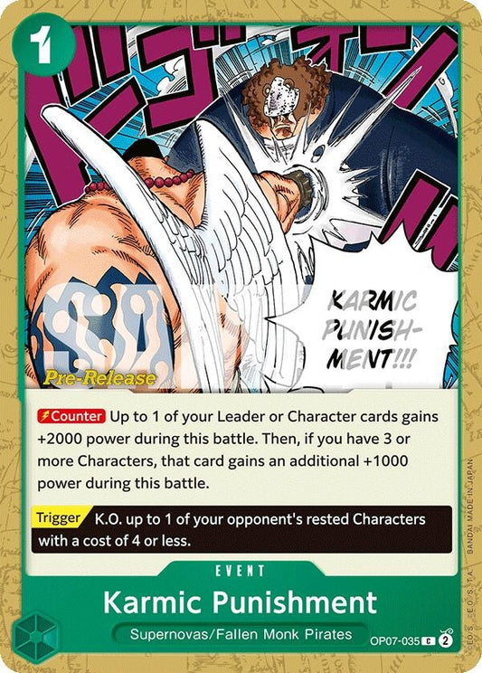 Image for Karmic Punishment - One Piece Card Game