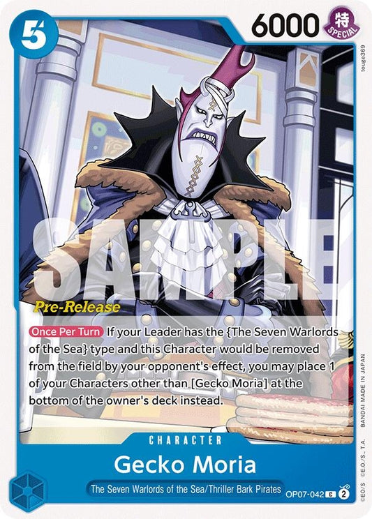 Image for Gecko Moria (042) - One Piece Card Game
