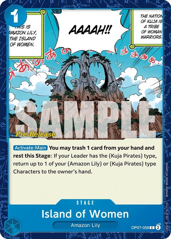 Image for Island of Women - One Piece Card Game
