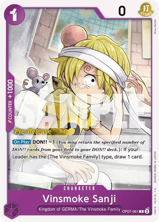 Image for Vinsmoke Sanji - One Piece Card Game