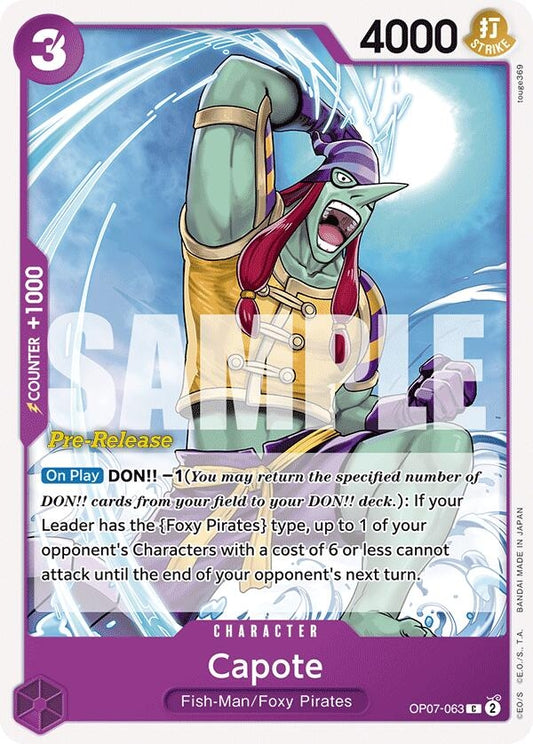 Image for Capote - One Piece Card Game