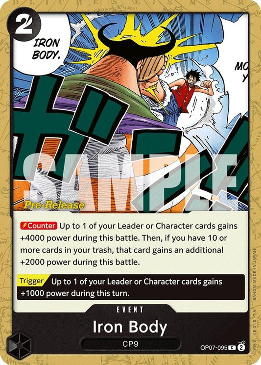 Image for Iron Body - One Piece Card Game