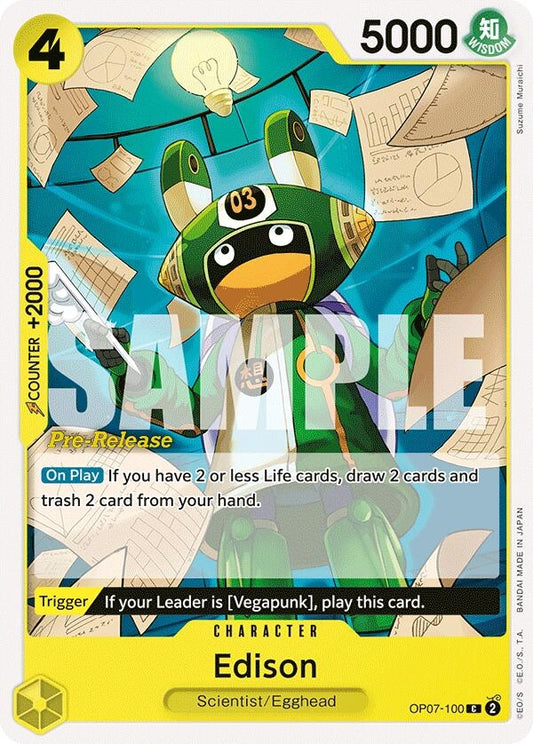 Image for Edison - One Piece Card Game