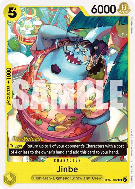 Image for Jinbe (102) - One Piece Card Game