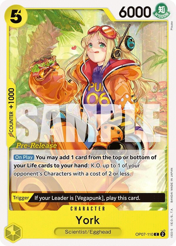Image for York - One Piece Card Game