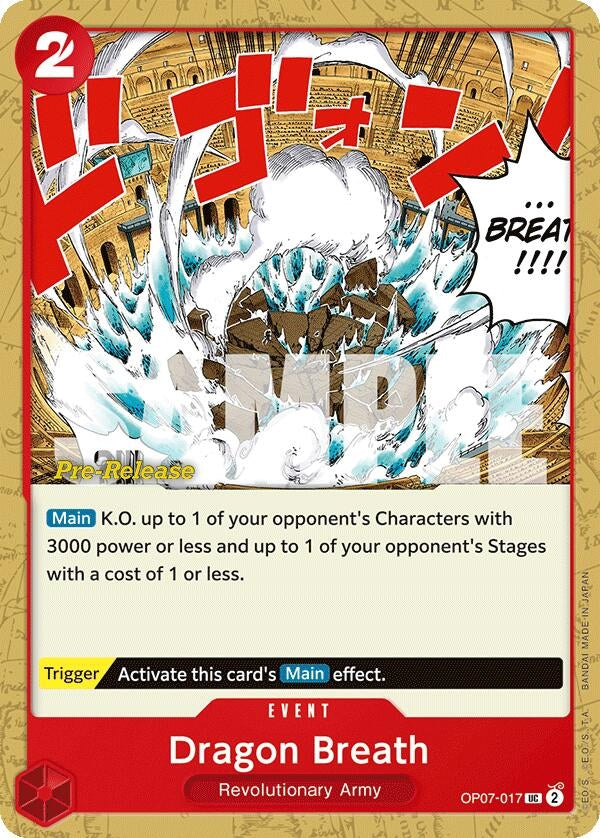 Image for Dragon Breath - One Piece Card Game