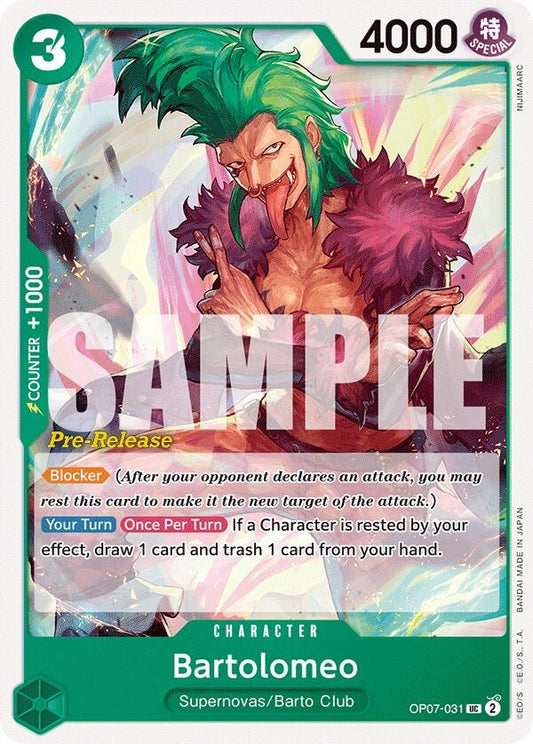 Image for Bartolomeo - One Piece Card Game