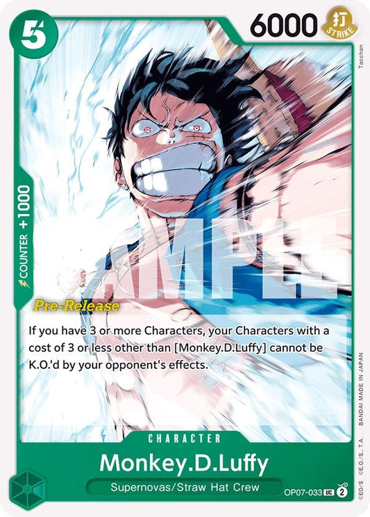 Image for Monkey.D.Luffy (033) - One Piece Card Game