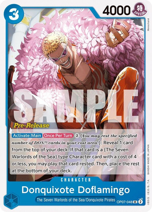 Image for Donquixote Doflamingo - One Piece Card Game