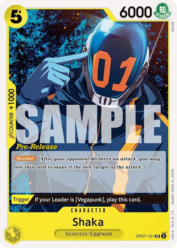 Image for Shaka - One Piece Card Game