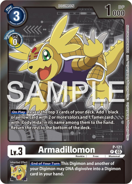 Image for Armadillomon - P-121 (Digimon Adventure Box 2024) - Digimon Card Game
