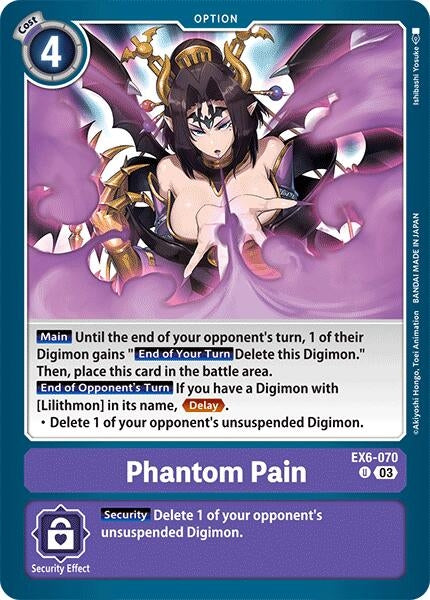 Image for Phantom Pain - Digimon Card Game