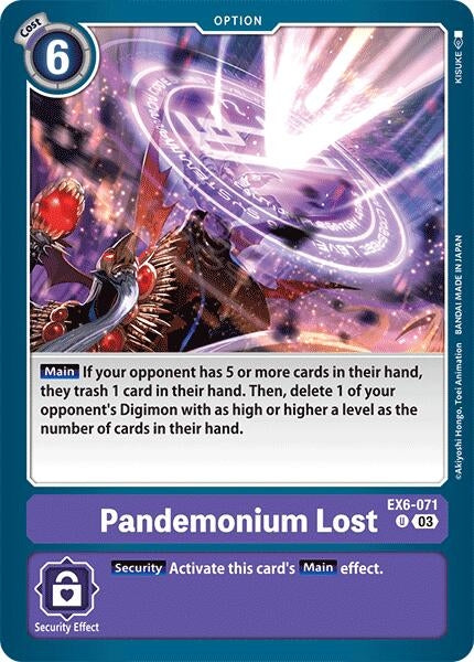 Image for Pandemonium Lost - Digimon Card Game